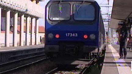 Locomotive en gare (France 2)