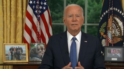 Présidentielle américaine : Joe Biden prend la parole pour la première fois après son retrait