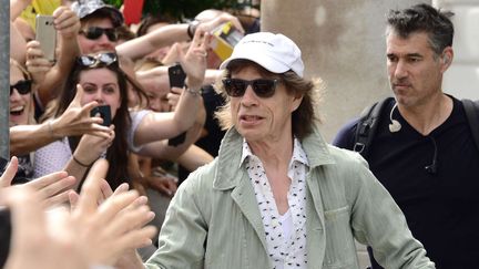 Mick Jagger dans les rues de Varsovie le 8 juillet 2018
 (Shutterstock/SIPA)