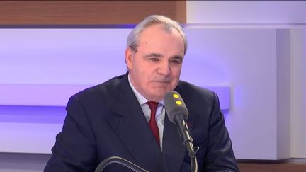 Jean-Louis Chaussade, directeur général de Suez, le 27 février 2019. (RADIO FRANCE / FRANCEINFO)