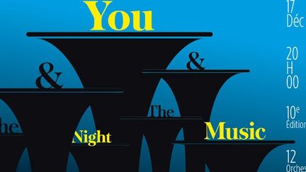 L'affiche 2012 du concert annuel "You &amp; the Night &amp; the Music" à l'Olympia
 (TSF Jazz)