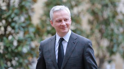 Le ministre de l'Economie Bruno Le Maire lors de son arrivée au palais de l'Elysée, mercredi 26 février 2020. (LUDOVIC MARIN / AFP)