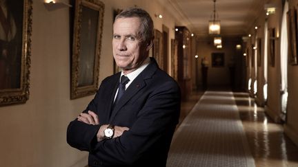 François Molins,&nbsp;procureur général près la Cour de cassation, pose à Paris, le 17 juillet 2019. (JOEL SAGET / AFP)