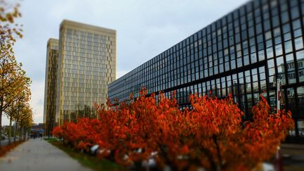 Le si&egrave;ge de la Cour de justice de l'Union europ&eacute;enne, &agrave; Luxembourg, le 5 novembre 2014. (THIERRY ROGÉ / ISOPIX/ SIPA)