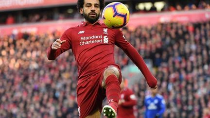 Le footballeur égyptien Mohamed Salah  (AFP/Paul Ellis)