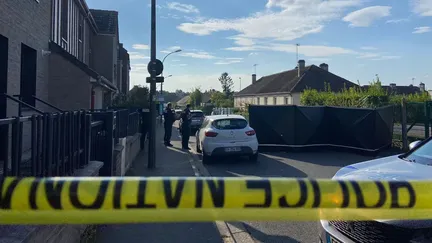 Plusieurs tirs ont été entendus le vendredi 20 septembre dans la rue de l’Abbé-Hénocque dans le nord d'Amiens. (MAËL PREVOST / RADIO FRANCE)