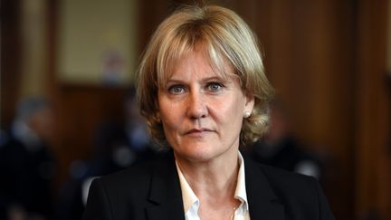 Nadine Morano au tribunal correctionnel de Nancy (Meurthe-et-Moselle), le 10 novembre 2015.&nbsp; (MAXPPP)