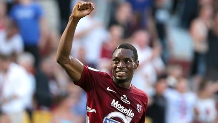 Le buteur de Metz Diafra Sakho  (PASCAL BROCARD / MAXPPP)