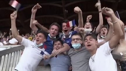 Euro 2021 : de la joie et des déceptions pour les supporters des Bleus (FRANCE 2)