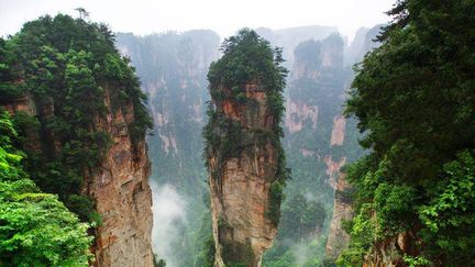 Le Parc de Zhangjiajie, une merveille naturelle longtemps ignorée des Chinois eux-mêmes
 (Stanislas Fautre)