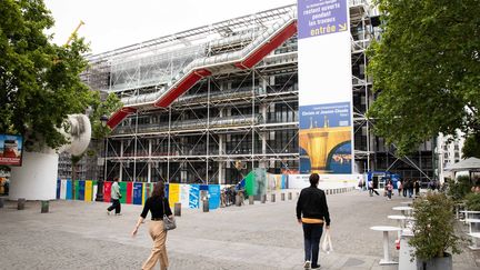 Le Centre Pompidou à Paris, le 1er juillet 2020. (ALEXIS SCIARD  / MAXPPP)