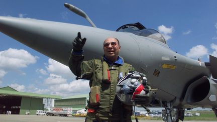 Serge Dassault, le 11 juin 1999, lors du salon du Bourget, près de Paris. (FREDERICK FLORIN / AFP)