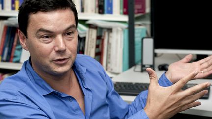 L'&eacute;conomiste Thomas Piketty, &agrave; Paris, le 29 septembre 2014. (YANN KORBI / AFP)