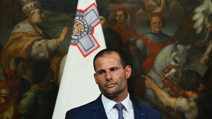 Le Premier ministre maltais Robert Abela, le 15 juin 2023, à Rome. (FILIPPO MONTEFORTE / AFP)