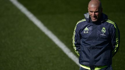 Zinédine Zidane. (PIERRE-PHILIPPE MARCOU / AFP)