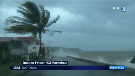 la tempête Matthew dévaste la Martinique