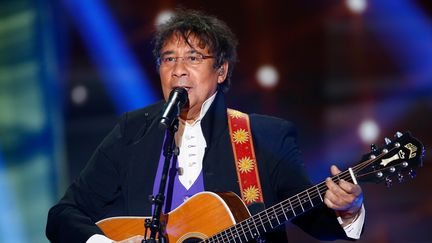 Le chanteur Laurent Voulzy au 31e Téléthon, le 9 décembre 2017. (JULIEN HEKIMIAN / GETTY IMAGES EUROPE)