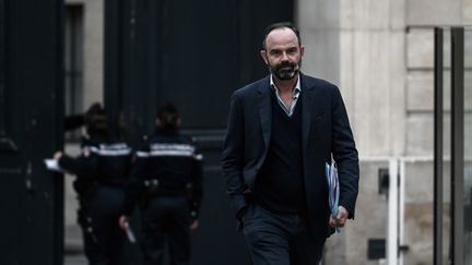 Le Premier ministre, Edouard Philippe, le 1er décembre 2019, à Matignon. (PHILIPPE LOPEZ / AFP)