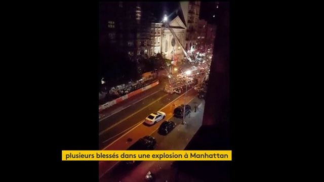 Une explosion fait 29 blessés à New York