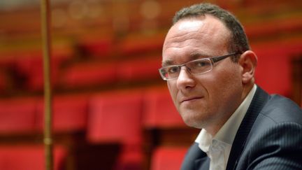 Damien Abad à l'Assemblée nationale, le 9 octobre 2012. (ERIC FEFERBERG / AFP)