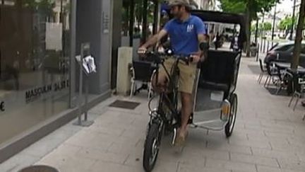 Les vélos-taxis, un transport en vogue