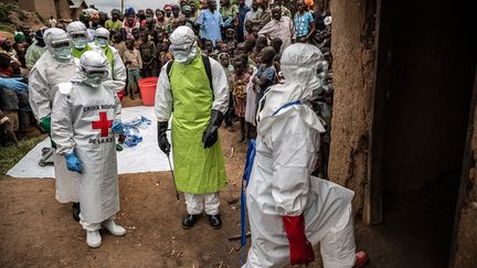 Photo extraite de son reportage "De l’épidémie à la pandémie" visible sur le site&nbsp;Congo in Conversation. (FINBARR O’REILLY POUR LA FONDATION CARMIGNAC)