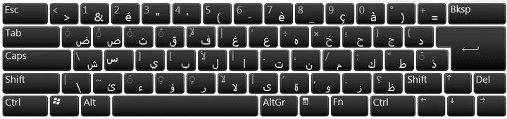 Clavier arabe (franceinfo)