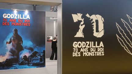 300 m² exhibition on Godzilla at Japan Expo (© Laetitia de Germon / franceinfo)