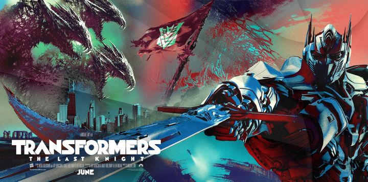 "Transformers - The Last Knight" : affiche américaine
 (Paramount Pictures)