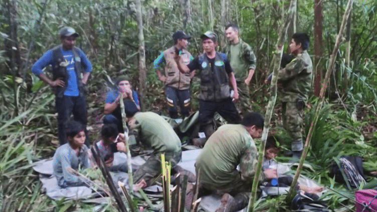 Colombie : 40 jours après un crash d'avion, quatre enfants ont été retrouvés