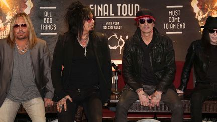 Mötley Crüe annonce sa séparation après une "tournée finale" (27 janvier 2014)
 (David Edwards / Newscom / SIPA)