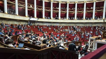 Séance des questions au gouvernement à l'Assemblée nationale, le 19 novembre 2024. (photo d'illustration). (MAGALI COHEN / HANS LUCAS)