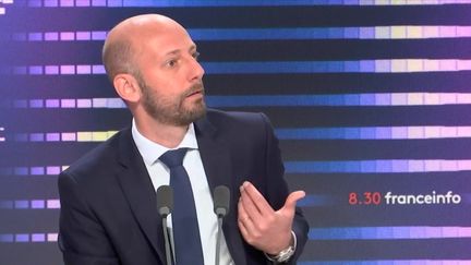 Stanislas Guerini le 18 mai 2022. (FRANCEINFO / RADIO FRANCE)