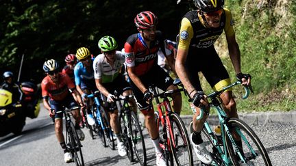 Le Tour de France 2018 va se jouer dans les Pyrénées (JEFF PACHOUD / AFP)