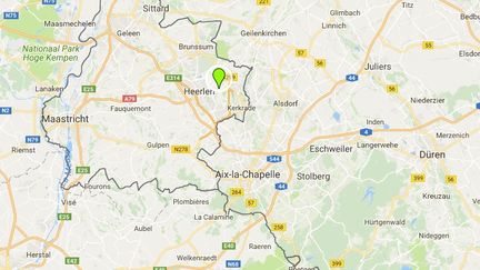 Une camionnette a renversé des&nbsp;piétons dans la nuit du 17 juin&nbsp;au 18 juin 2018, à proximité du festival Pinkpop, à Landgraaf,&nbsp;aux Pays-Bas. (GOOGLE MAPS)