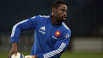 Le joueur du XV de France, Fulgence Ouedraogo