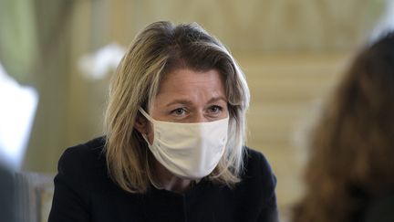 Barbara Pompili, ministre de la Transition écologique (11 février 2021). (MAXIME JEGAT / MAXPPP)