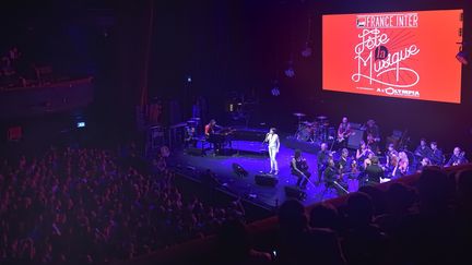 La Fête de la Musique en 2014 (ici Jeanne Cherhal à l'Olympia à Paris).
 (SADAKA EDMOND/SIPA)