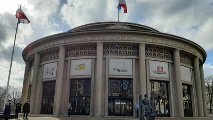 Le palais d'Iéna, à Paris, est le siège du Conseil économique, social et environnemental (Cese), le 23 février 2021. (SIMON CARDONA / FRANCE-INTER / MAXPPP)