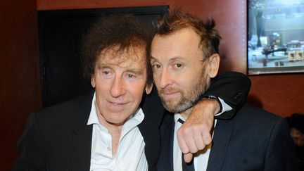 Alain et Pierre Souchon lors du 10e gala de l'Association pour la recherche sur Alzheimer en 2015 
 (EREZ LICHTFELD/SIPA)