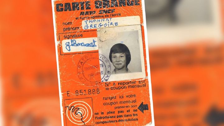 La première carte Orange de Grégoire Thonnat, datant de 1978, précieusement conservée. (GREGOIRE THONNAT)