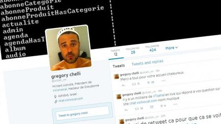 Le compte Twitter du hacker franco-isra&eacute;lien Ulcan. (ULCAN_VV / TWITTER)