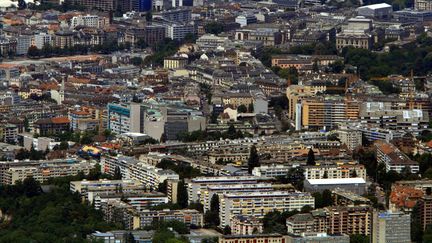 Vue de&nbsp;Genève,&nbsp;deuxième ville la plus peuplée de Suisse après Zurich. (HECKLER PIERRE / MAXPPP)