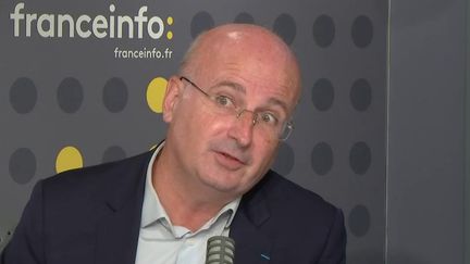 Le sénateur apparenté socialiste et médecin&nbsp;Bernard Jomier sur franceinfo le 16 septembre 2020. (FRANCEINFO / RADIOFRANCE)