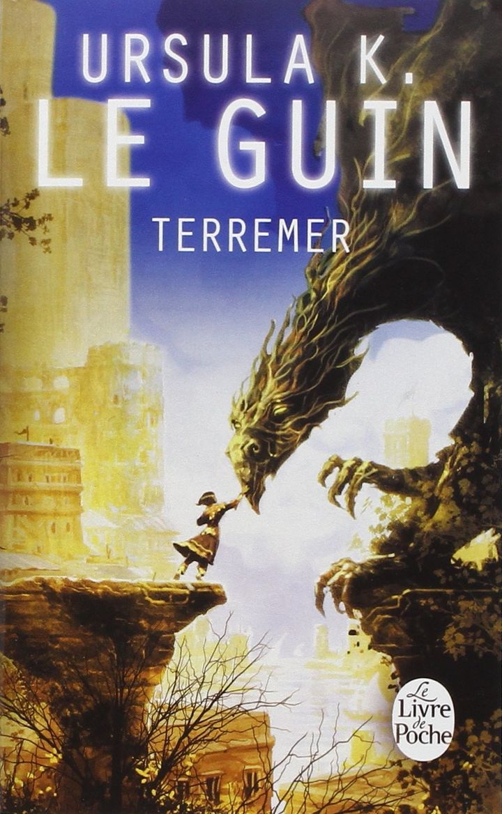 Ursula K. Le Guin : "Terremer", 1re de couverture
 (Le Livre de Poche)