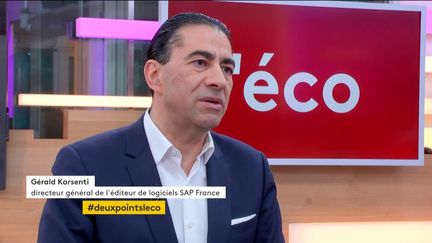 Invité de Jean-Paul Chapel dans ":l'éco", Gérald Karsenti, directeur général de SAP est venu parler de ses investissements dans le domaine de l'Intelligence Artificielle.