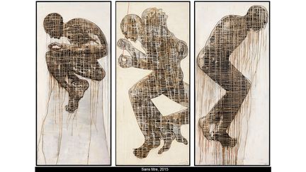 Mahi Binebine est né en 1959 au Maroc. Personnages cloîtrés aux prises avec la matière, corps en lutte face à l’enfermement, souffrance physique et psychologique de figures anonymes et solitaires peuplent les peintures et les sculptures de l'artiste. (MAHI BINEBINE)