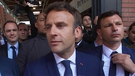 Val-d’Oise : Emmanuel Macron en visite à Cergy pour sa première sortie après la réélection