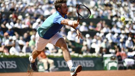 Stan Wawrinka s'est qualifié en 2h34 de jeu.  (CHRISTOPHE SIMON / AFP)