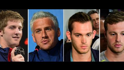 James Feigen, Ryan Lochte, Gunnar Bentz et Jack Conger